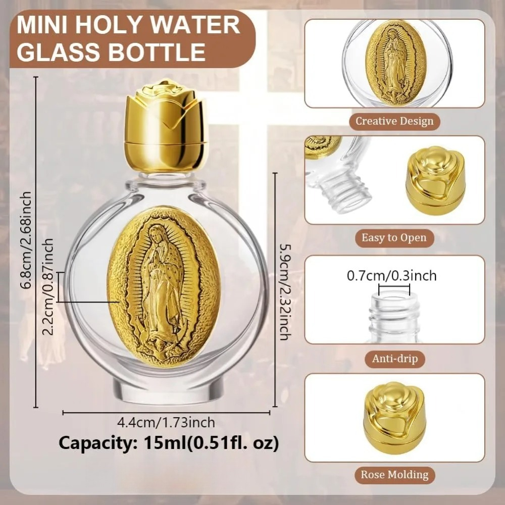 12/2Pcs Holy Water Bottles 0.5 - Water Bottle Blank avis et prix