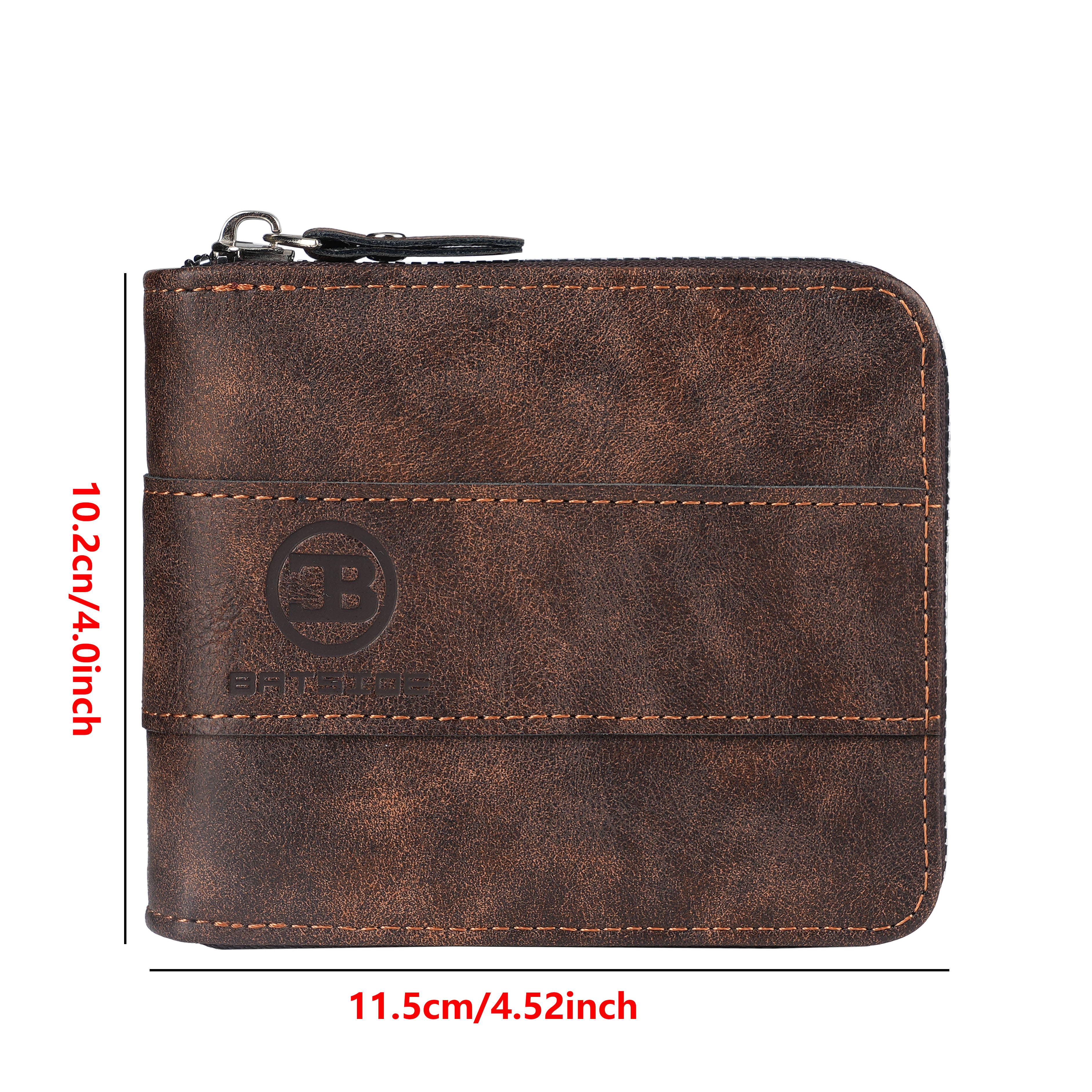 New Men's Zipper Card Holder C - Photo Acrylic Block avis et prix