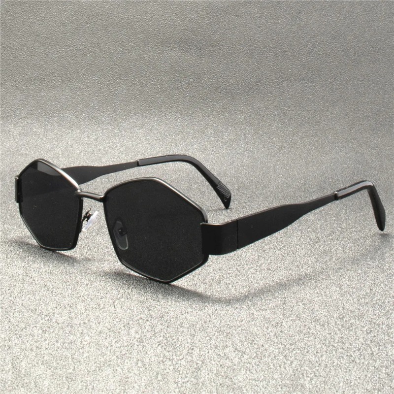 Vintage Punk Style Sunglasses  - Metal Photo Panel avis et prix