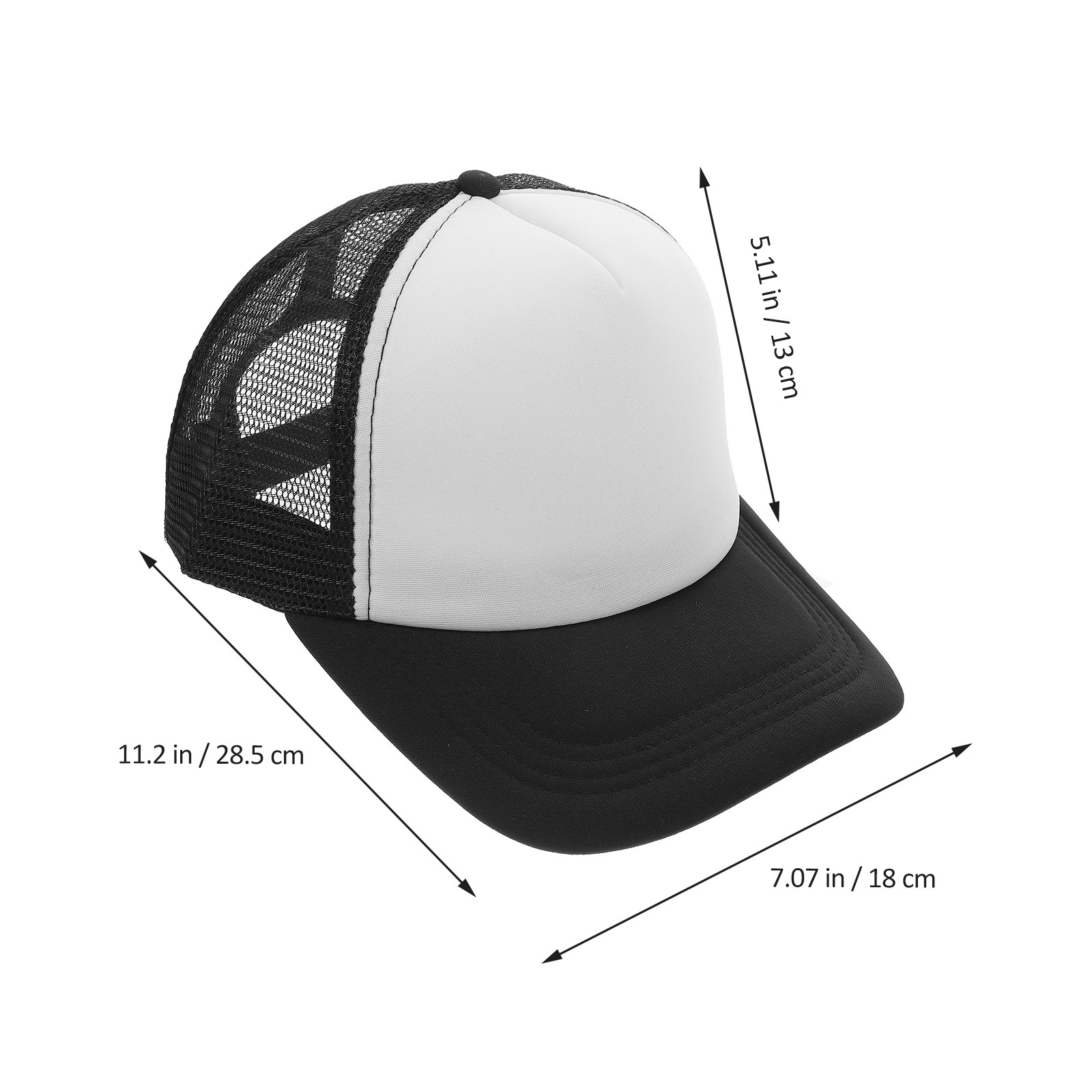 10Pcs Blank Baseball Caps Mesh - Hat Sublimation Blank avis et prix