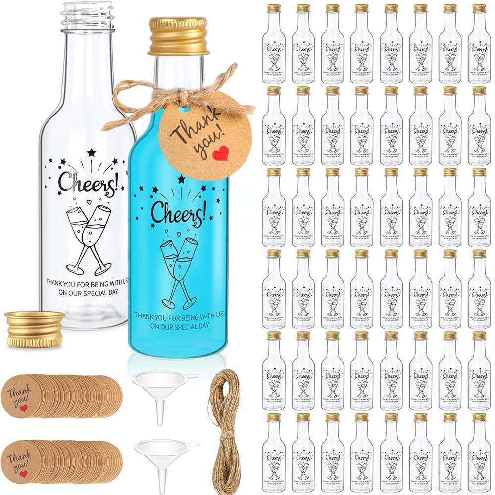 50Pack Mini Liquor Bottles,1.7 - Water Bottle Blank avis et prix
