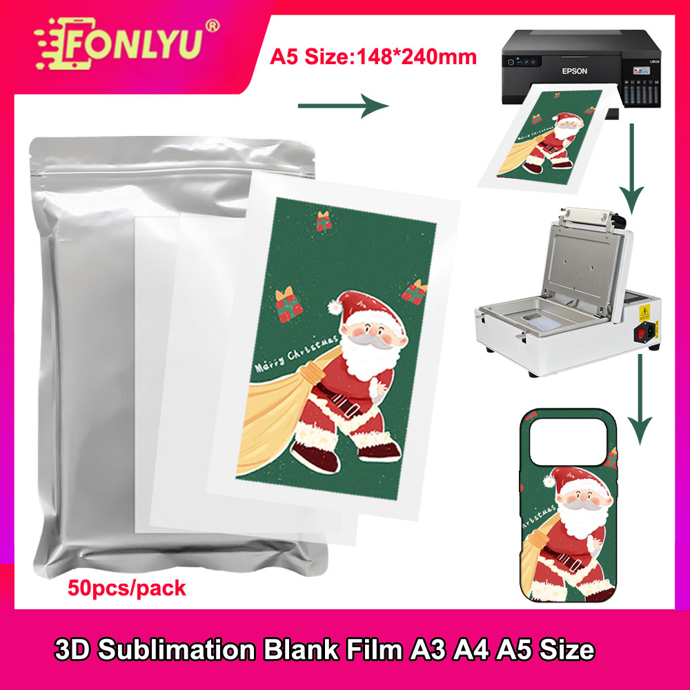 A5 A4 A3 Size 3D Sublimation F - Phone Case Blank Print avis et prix