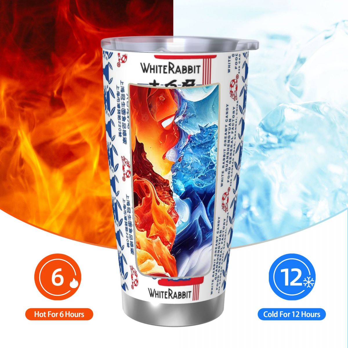 White Rabbit Candy Stainless S - Tumbler 20Oz White avis et prix