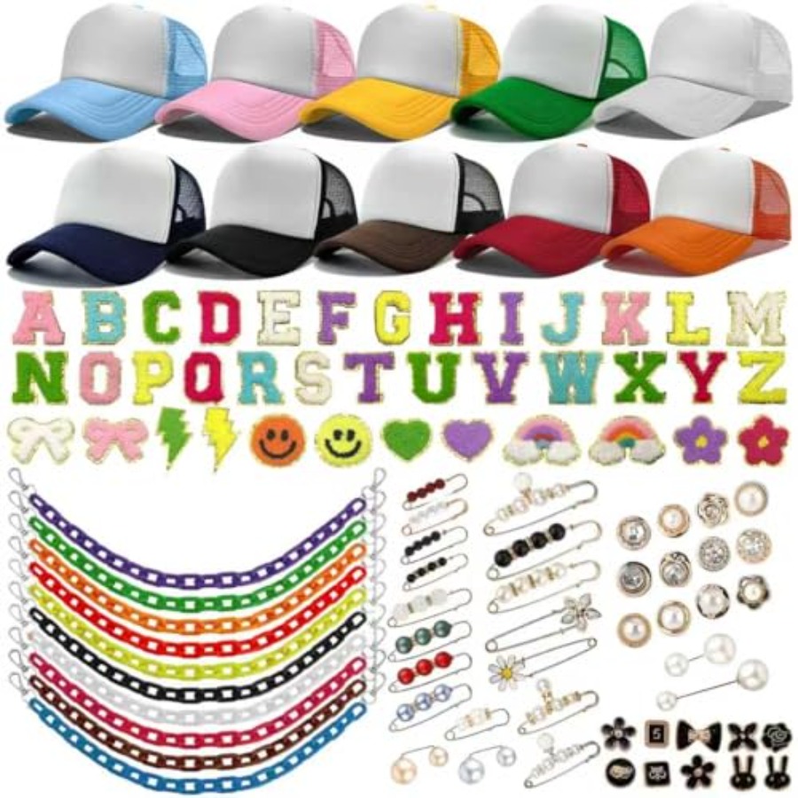 10 Pack Blank Trucker Hats DIY - Hat Sublimation Blank avis et prix