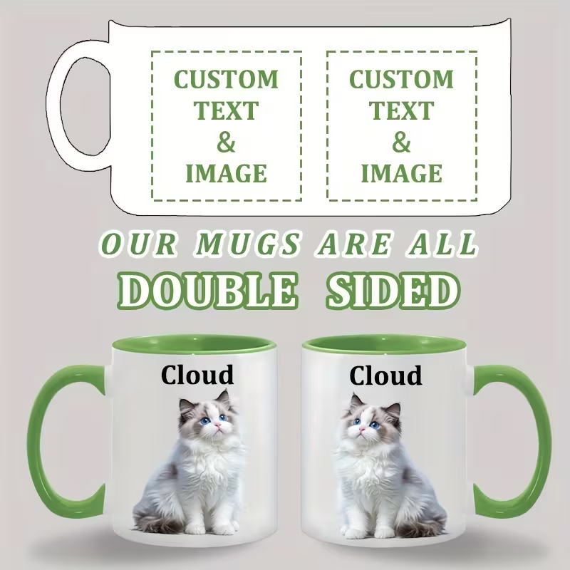 Custom Ceramic Mug Color Insid - Sublimation Mug White avis et prix