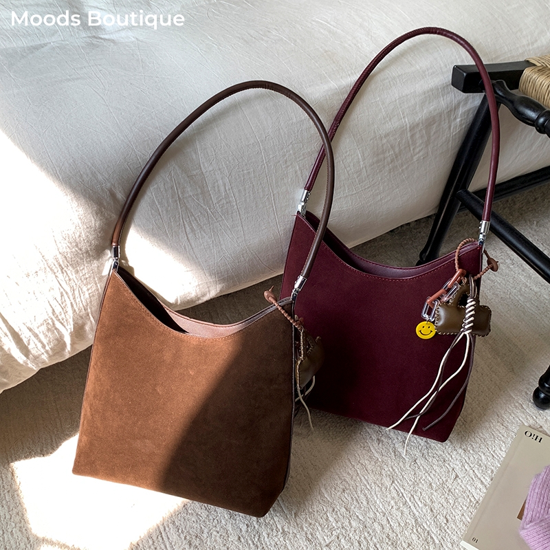 MOODS 2025 Autumn New PU Suede - Tote Bag Sublimation avis et prix