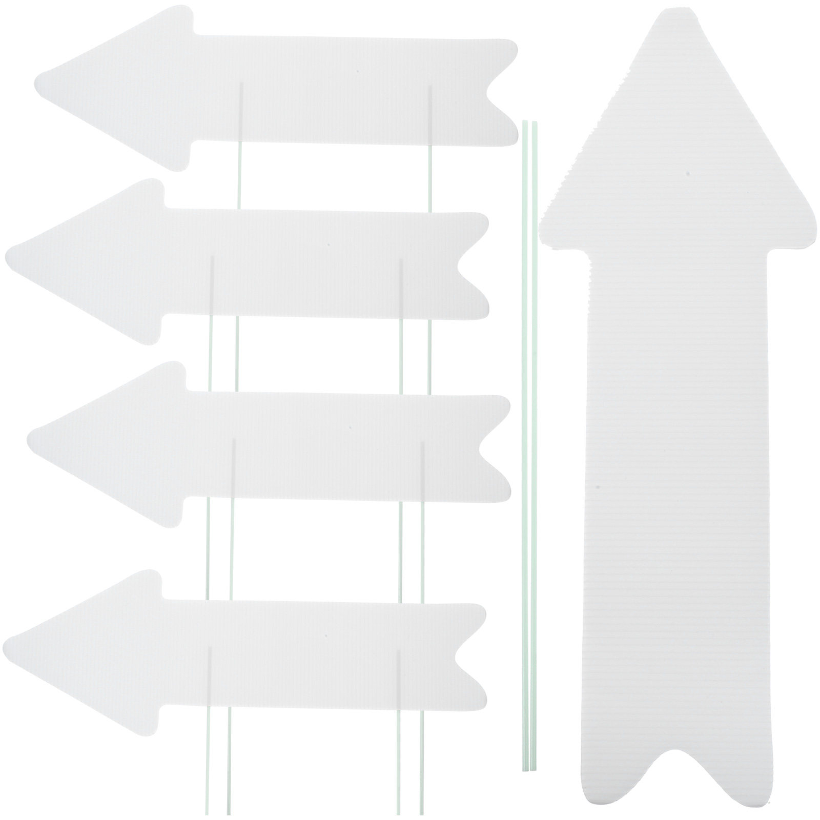 5Pcs Blank Plastic Yard Signs  - Yard Sign Blank avis et prix