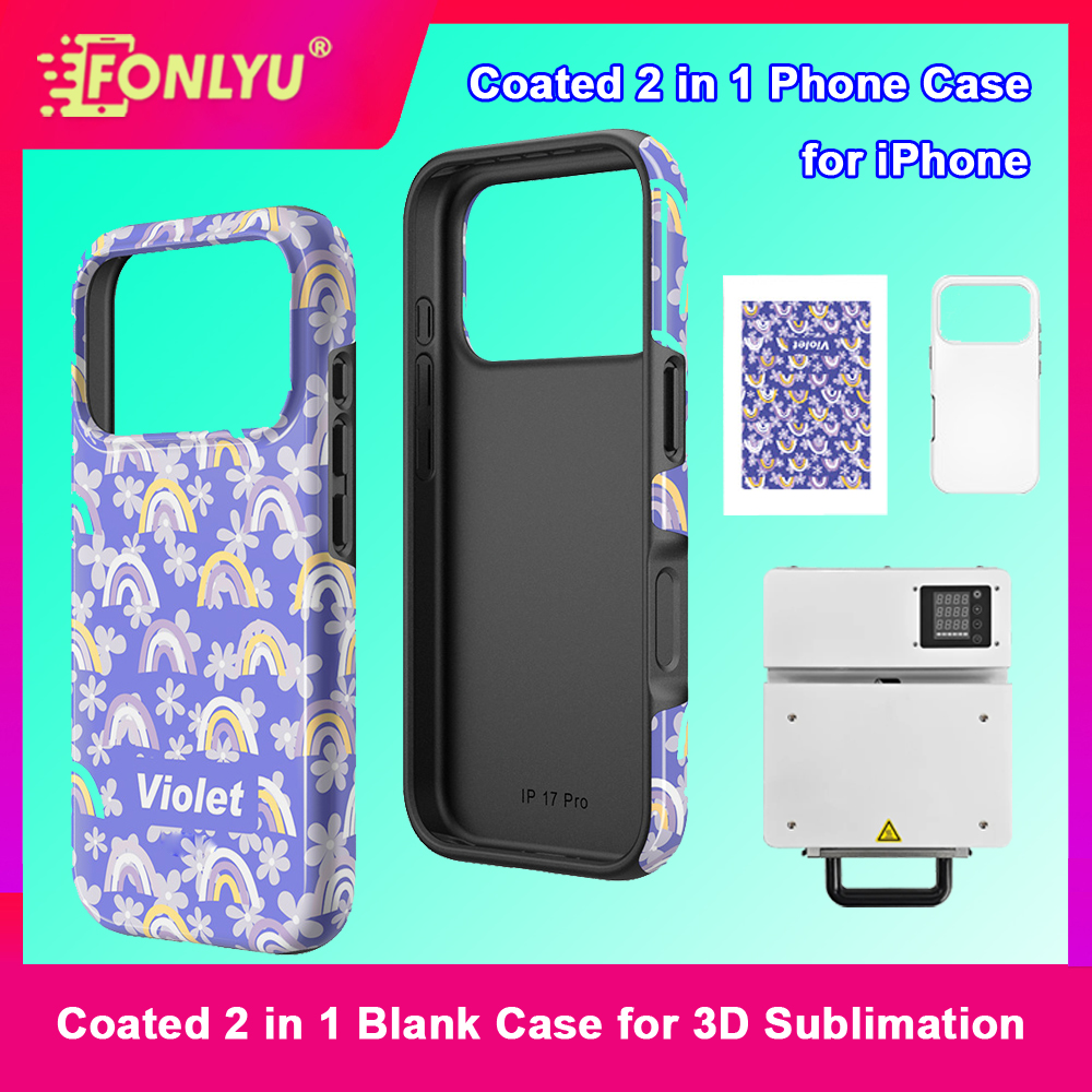 FONLYU Coated 2in1 Blank Phone - Phone Case Blank Print avis et prix