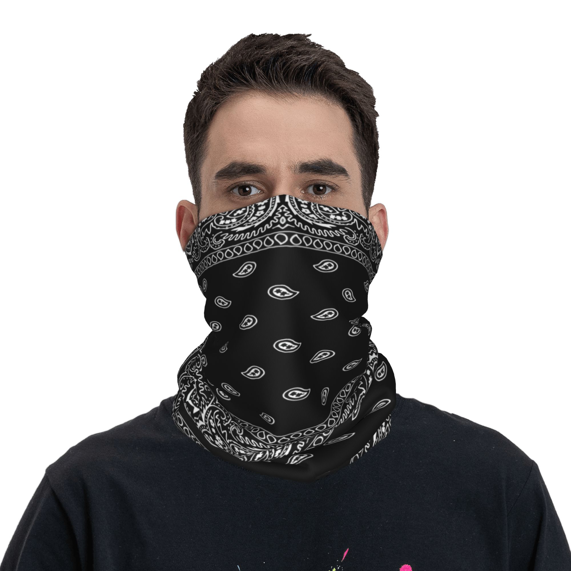 Custom Black and White Bandana - Bandana Blank White avis et prix