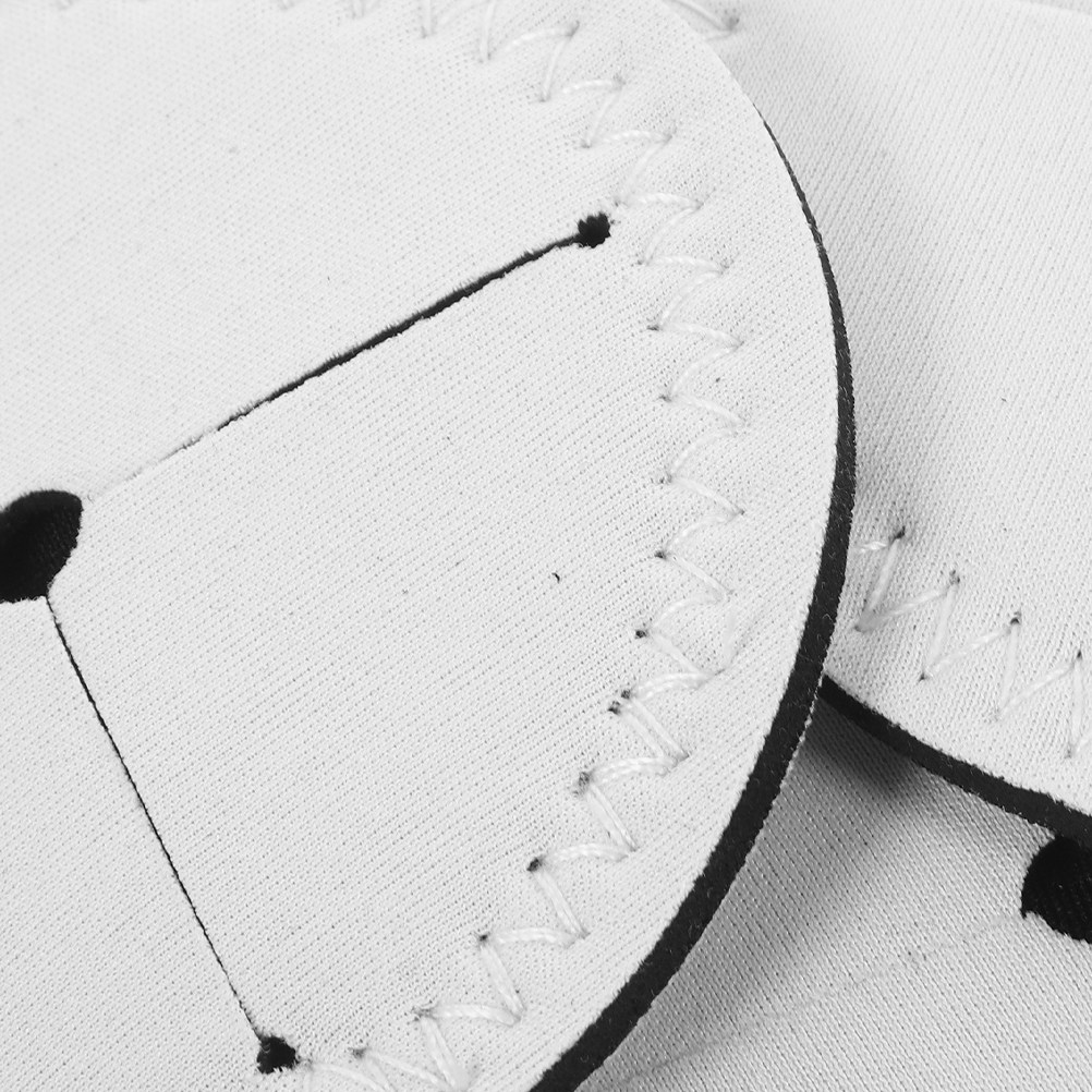 5Pcs White Round Blank Wine Gl - Coaster Sublimation Blank avis et prix