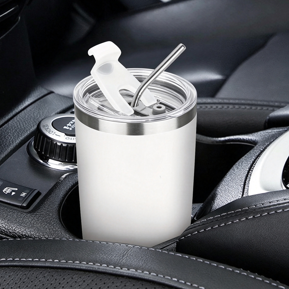 20oz Tumbler Mug with Lid and  - Tumbler 20Oz White avis et prix